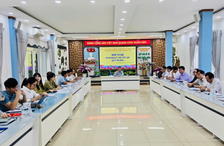 Sinh hoạt chuyên đề: "“Tăng cường kỷ luật, kỷ cương; khắc phục tình trạng né tránh, đùn đẩy, không làm đúng chức trách, nhiệm vụ trong thực thi nhiệm vụ chính trị Quỹ Bảo vệ và phát triển rừng "